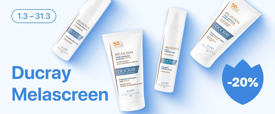 С 1 по 31 марта скидка 20% на выделенные косметические средства линейки Ducray