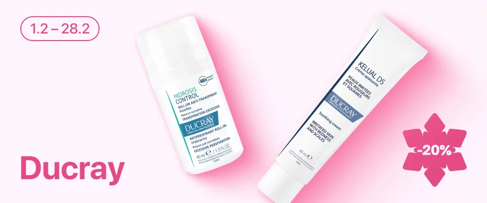 С 1 по 28 февраля скидка 20% на выделенный ассортимент Ducray