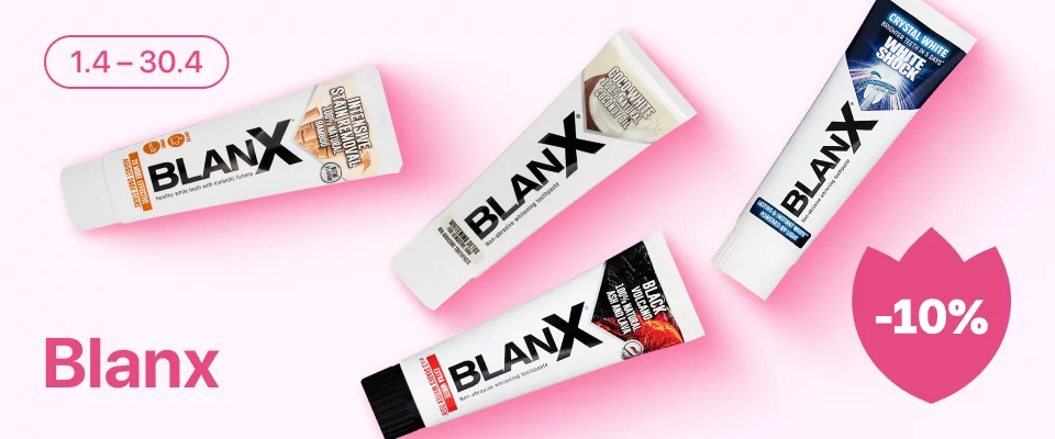 С 1 по 30 апреля скидка 10% на выделенные косметические средства линейки Blanx