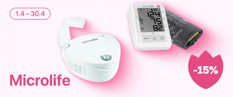С 1 по 30 апреля скидка 15% на выделенный ассортимент Microlife
