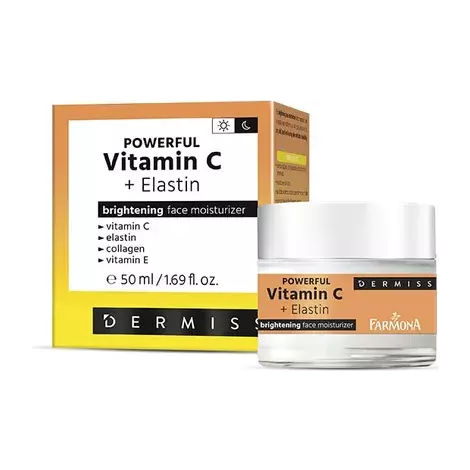 Farmona Dermiss крем для лица увлажняющий с витамином С и эластином 50мл