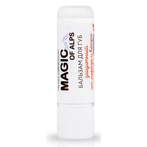 Бальзам для губ MAGIC OF ALPS защитный от мороза и ветра spf 10 4.3г