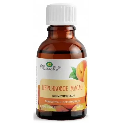 Мирролла масло косметическое Персиковое 25мл