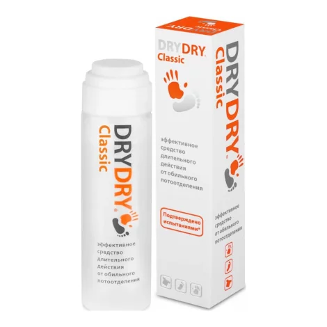 DRYDRY Classic средство от обильного потоотделения 35мл