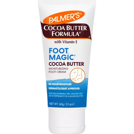 Palmer's крем для ног увлажняющий с маслом какао и витамином Е 60г