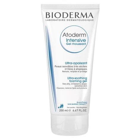 Bioderma Atoderm Intensive гель-интенсив очищающий 200мл