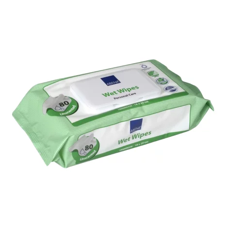 ABENA влажные салфетки без запаха 80шт