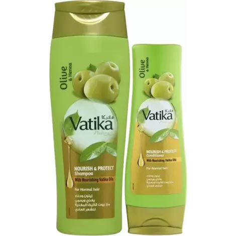 Дабур Ватика Набор шампунь для волос питание и защита 400мл+кондиционер 200мл