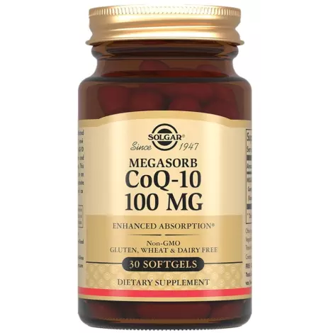 Solgar Коэнзим Q-10 100мг капс. №30