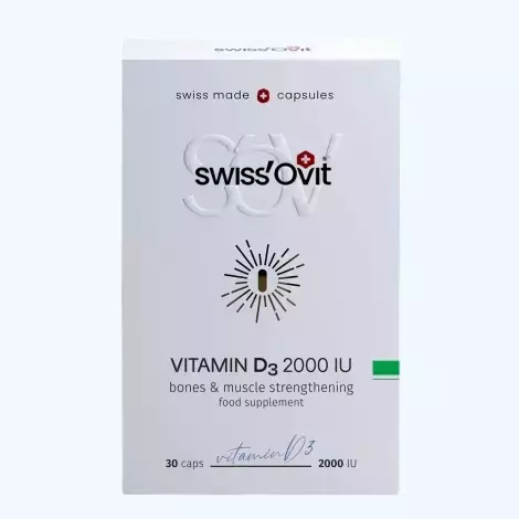 Swiss'Ovit Витамин Д3 2000 IU капс. №30