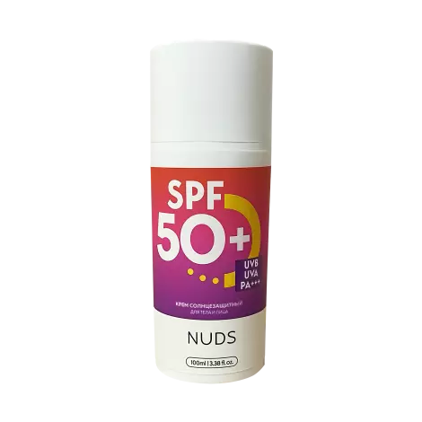 NUDS солнцезащитный крем для лица и тела SPF50 100мл