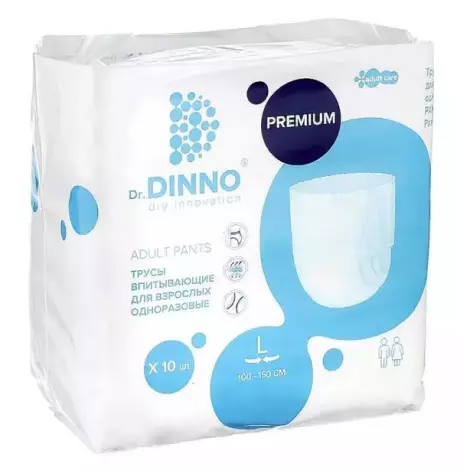 Dr.DINNO Premium трусы для взрослых L №10
