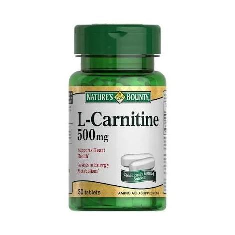 Nature's Bounty L-карнитин  500мг табл. 1302мг №30