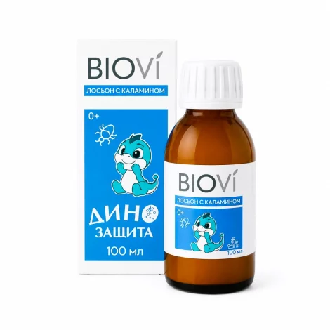 BIOVI Лосьон с каламином Дино защита 100мл