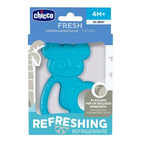 Chicco Refreshing Коала прорезыватель-игрушка голубой 4 мес+