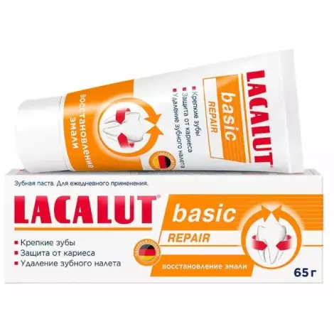 Lacalut Basic repair зубная паста 65мл