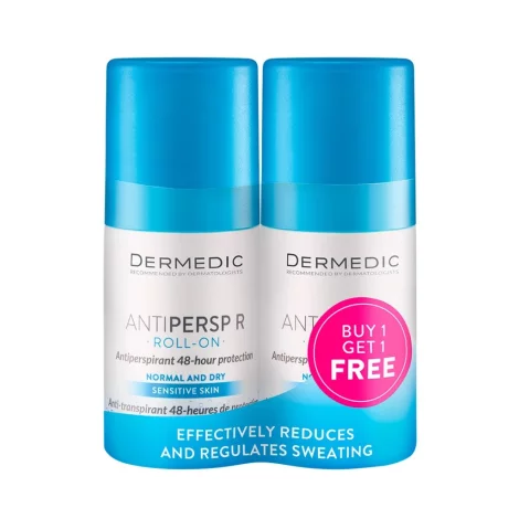 Dermedic Antipersp R ROLL-ON Набор Дезодорант-антиперспирант роликовый 60мл 1+1