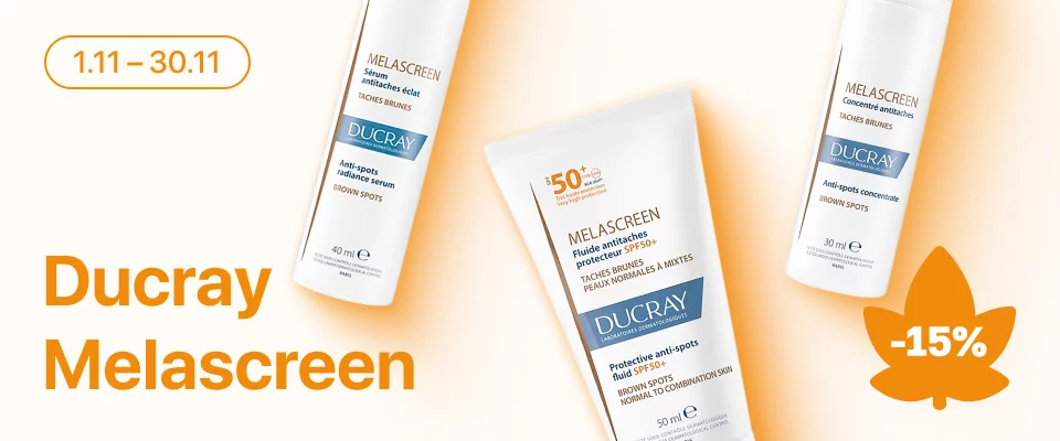С 1 по 30 ноября скидка 15% на выделенный ассортимент Ducray
