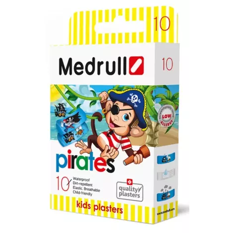 Пластырь Medrull Kids Pirates №10 25х57мм