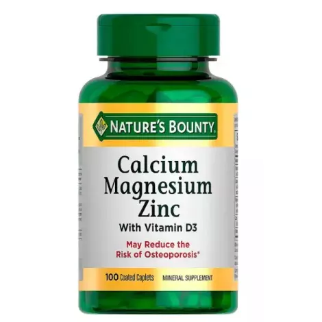 Nature's Bounty Кальций+Магний+Цинк табл. 1414мг №100