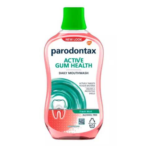 Parodontax ополаскиватель для полости рта Активная защита десен свежая мята 500мл