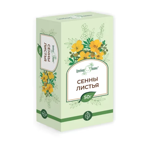 Целебная поляна Сенны листья 50г