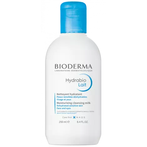 Bioderma Hydrabio Lait молочко увлажняющее очищающее 250мл для лица и тела