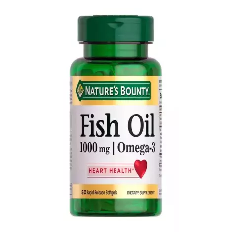 Nature's Bounty Рыбий жир Омега-3  капс. 1000мг №50