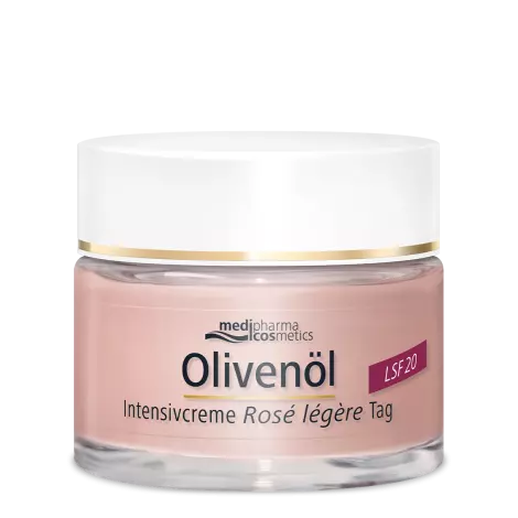 Olivenol крем для лица интенсив Роза дневной легкий LSF20 50мл