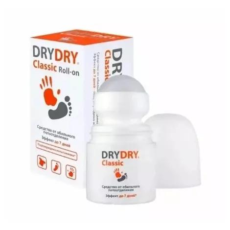 DryDry Classic Roll-on средство от обильного потоотделения 35мл