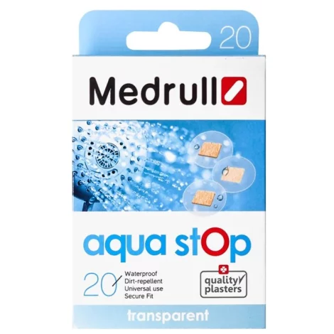 Пластырь Medrull Aqua Stop в наборах №20 (диаметром 22мм)