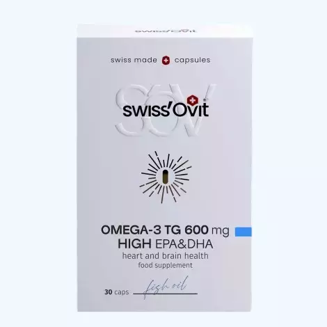 Swiss'Ovit Омега-3 ТГ 600мг капс. №30
