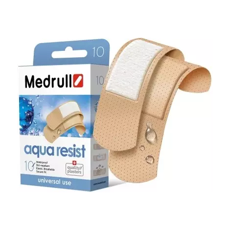 Пластырь Medrull Aqua Resist №10 (19х72мм-6шт,25х72мм-4шт)