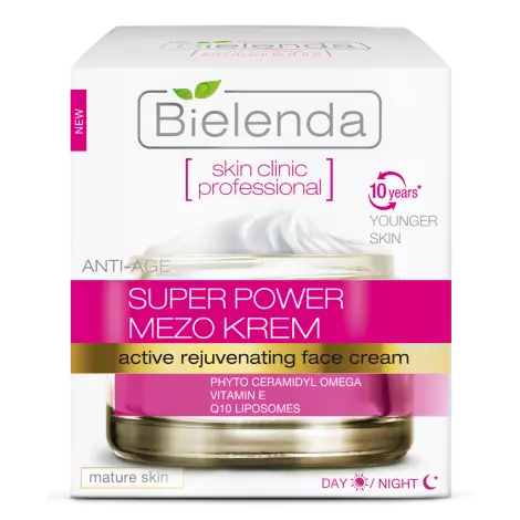 BIELENDA Skin Clinic Professional крем активный омолаживающий для лица день/ночь 50мл