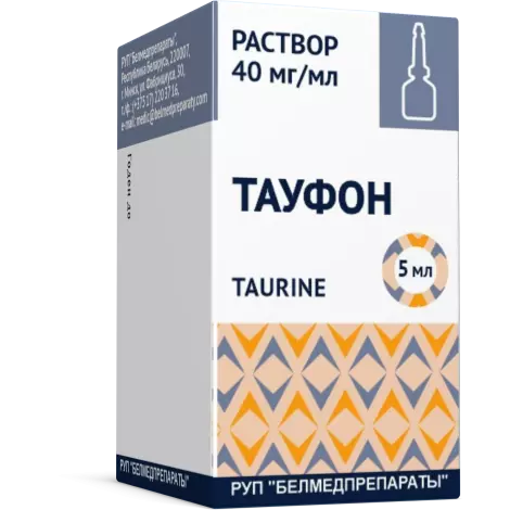 Тауфон капли глазные 4% 5мл N1
