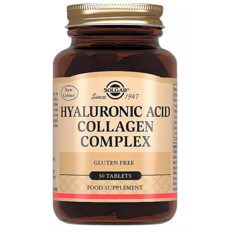 Solgar Комплекс коллагена и гиалуроновой кислоты табл. №30